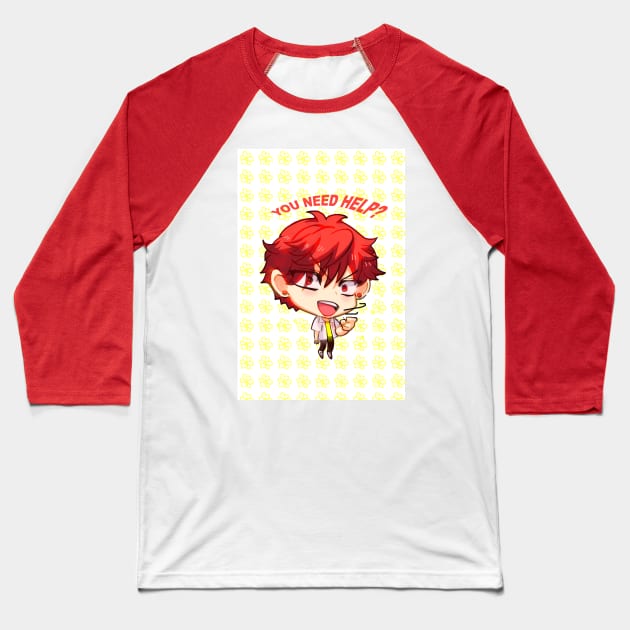 Gekkan Shoujo Nozaki kun ! Mikorin is useful! Baseball T-Shirt by Angsty-angst